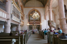 Sankt Crescentius on Tour in Ostheim und auf dem Kreuzberg (Foto: Karl-Franz Thiede)